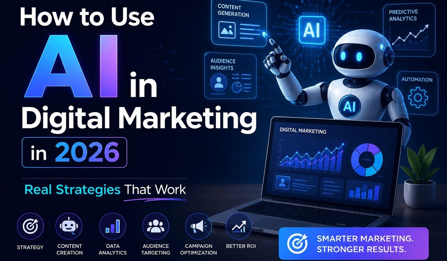 How to Use AI in Digital Marketing(Real Strategies That Work)